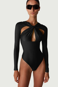 Twisted Cut-Out Bodysuit